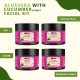 PurePINK Aloevera With Cucumber Extract Facial Kit (2000 ml) Scrub | Gel | Massage Cream | Ubtan Pack (500 ml each)