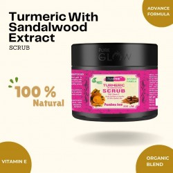 PurePINK Turmeric With Sandalwood Extract Scrub 500 ml