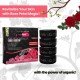 PurePINK Rose Petal Facial Kit 400 ml (Scrub, Gel, Massage Cream, Face Pack) 