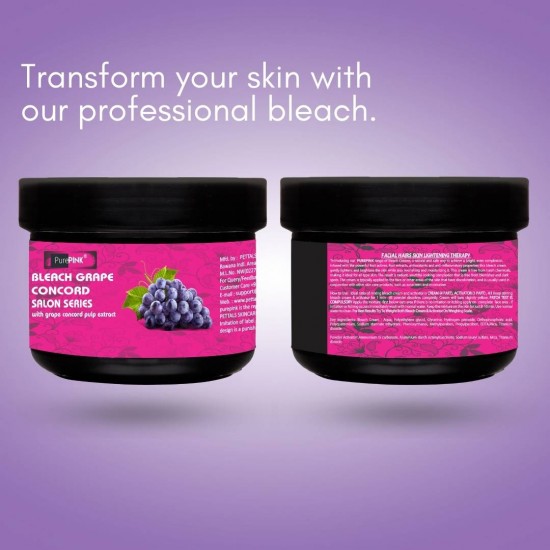 PurePINK Bleach with Grape Concord Pulp Extract