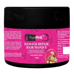 PurePINK Damage Repair Hair Masque (500 ML)