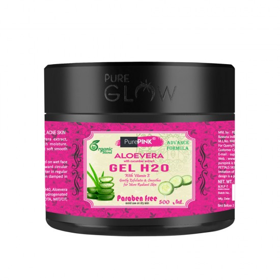 PurePINK Aloevera With Cucumber Extract Gel H20