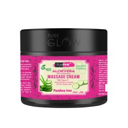 PurePINK Aloevera With Cucumber Extract Massage Cream 500 ml