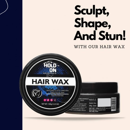 HOLD ON HAIR WAX Hair Wax  (100 g)