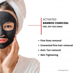 HOLD ON Activated Bamboo Charcoal Peel Off Face mask 500 ml